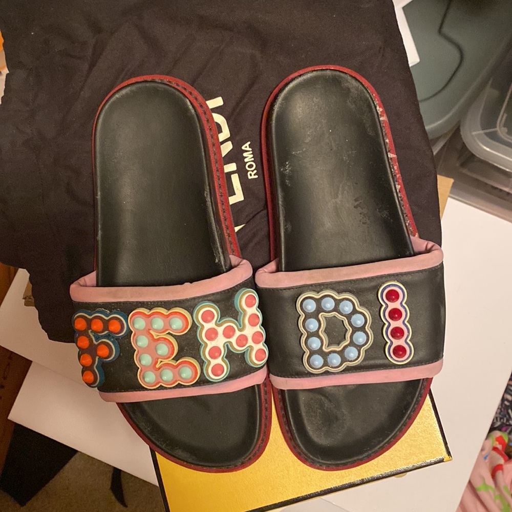 Authentic Fendi Slides - image 3